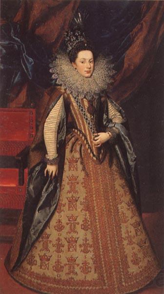 POURBUS, Frans the Younger Margarita of Savoy,Duchess of Mantua